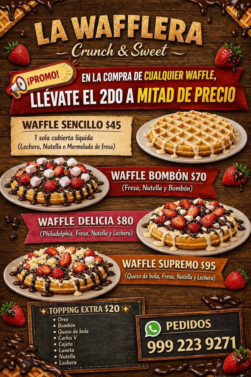 La Wafflera Crunch & Sweet