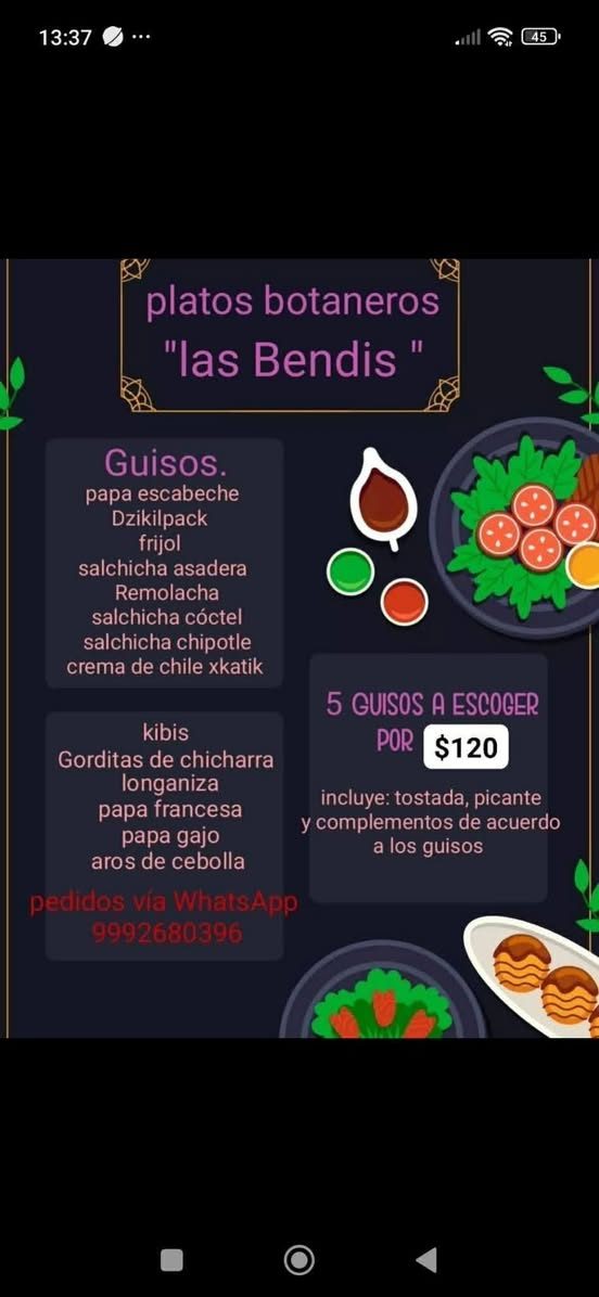 Charolas Botanera Comida Para Eventos