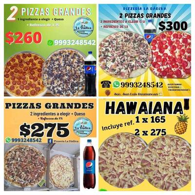 Pizzas Recién Salidas del Horno, Pizzería La Dádiva — Roble Agrícola