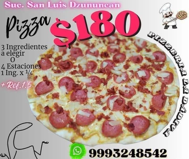 Pizzas Recién Salidas del Horno, Pizzería La Dádiva