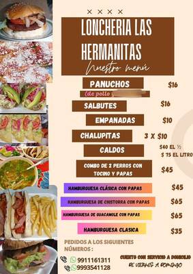 Lonchería Las Hermanitas: Cenas y Antojitos Mexicanos a Domicilio — Roble Agrícola