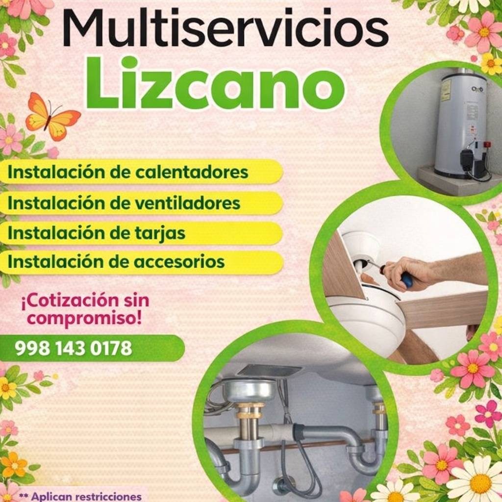 Multiservicios Lizcano: Plomería, Pintura y Electricidad