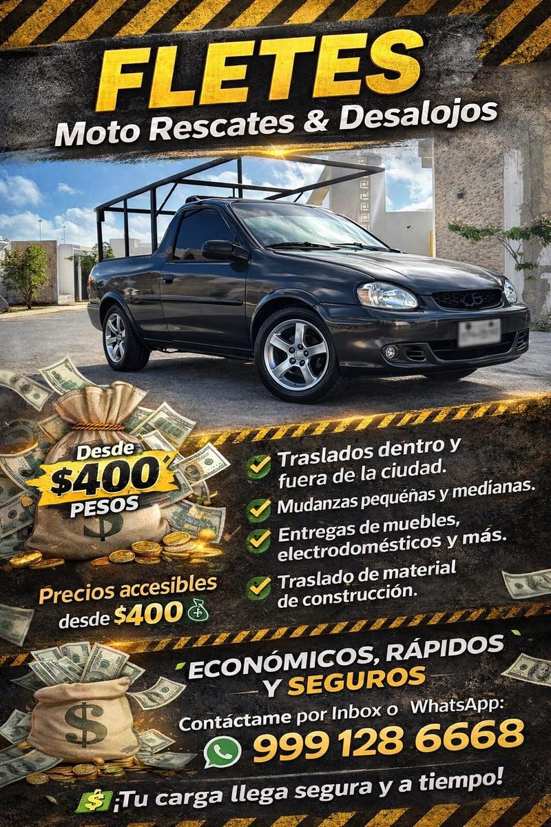 Fletes y Mudanzas — Kanasín