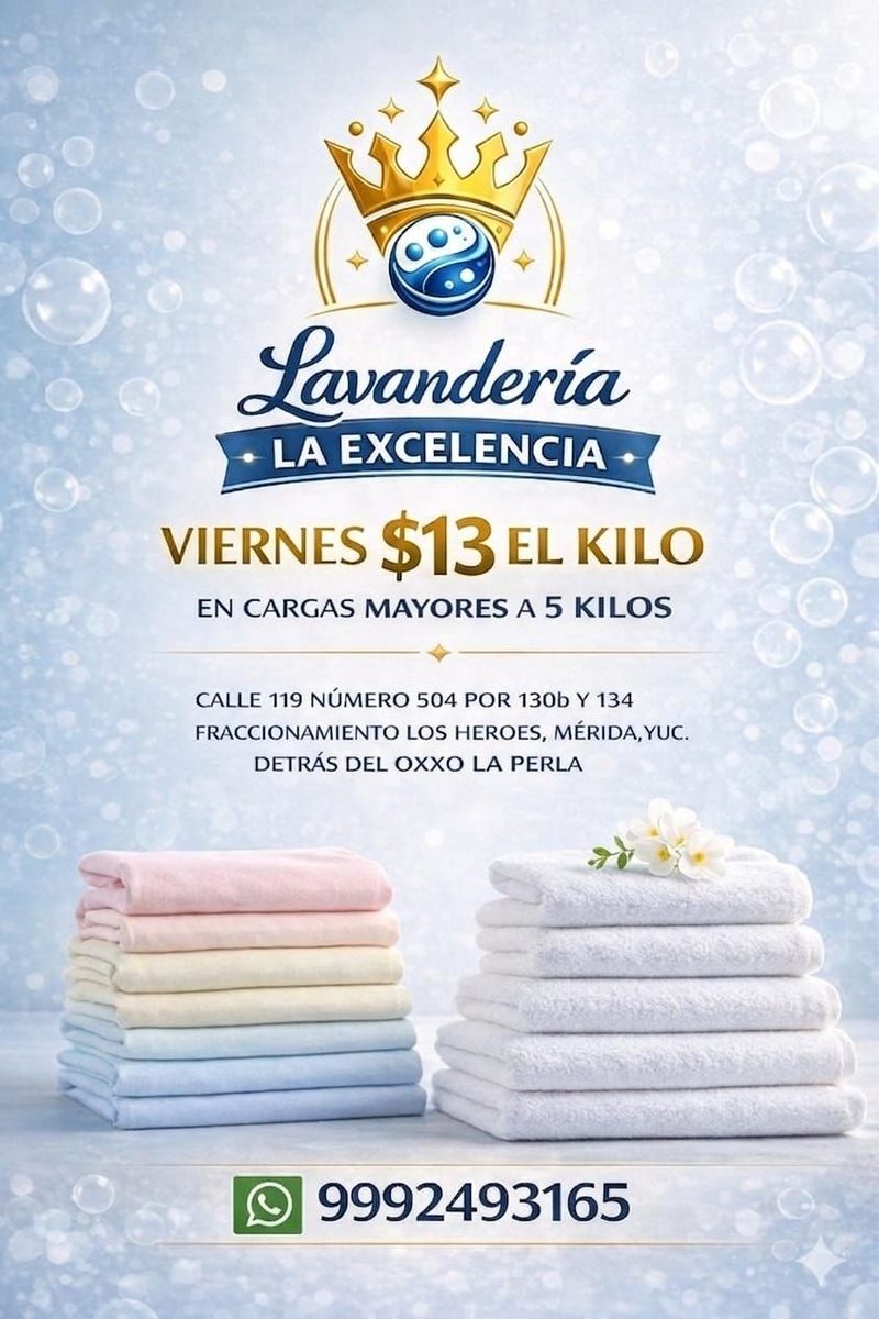 Lavandería La Excelencia — Kanasín