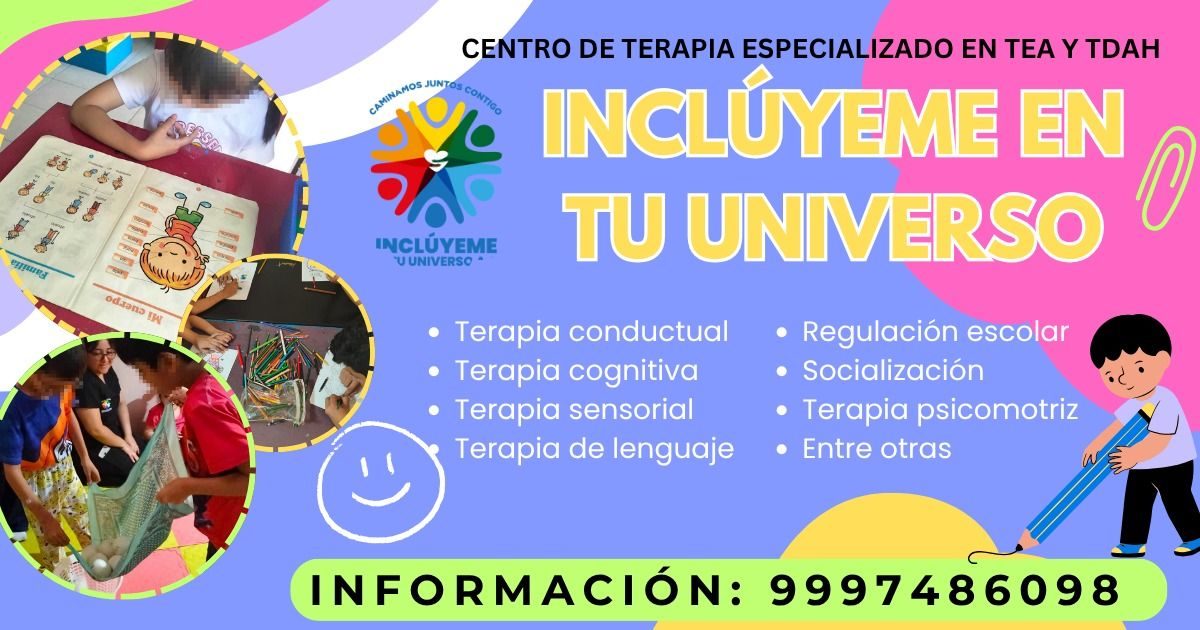 Inclúyeme en tu Universo - Terapias — Díaz Ordaz