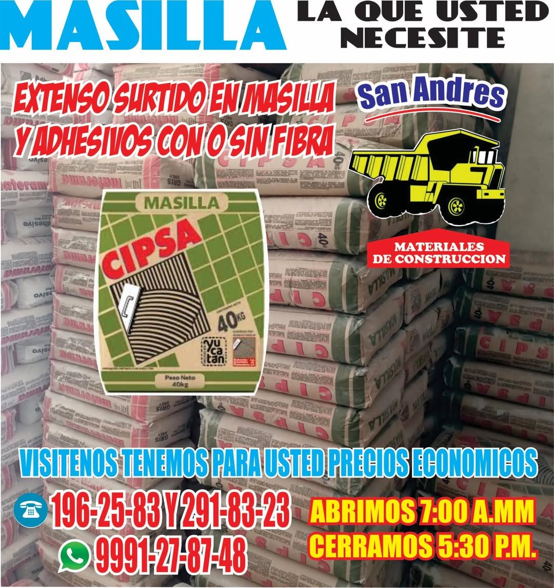 Materiales San Andrés - Construcción — Díaz Ordaz