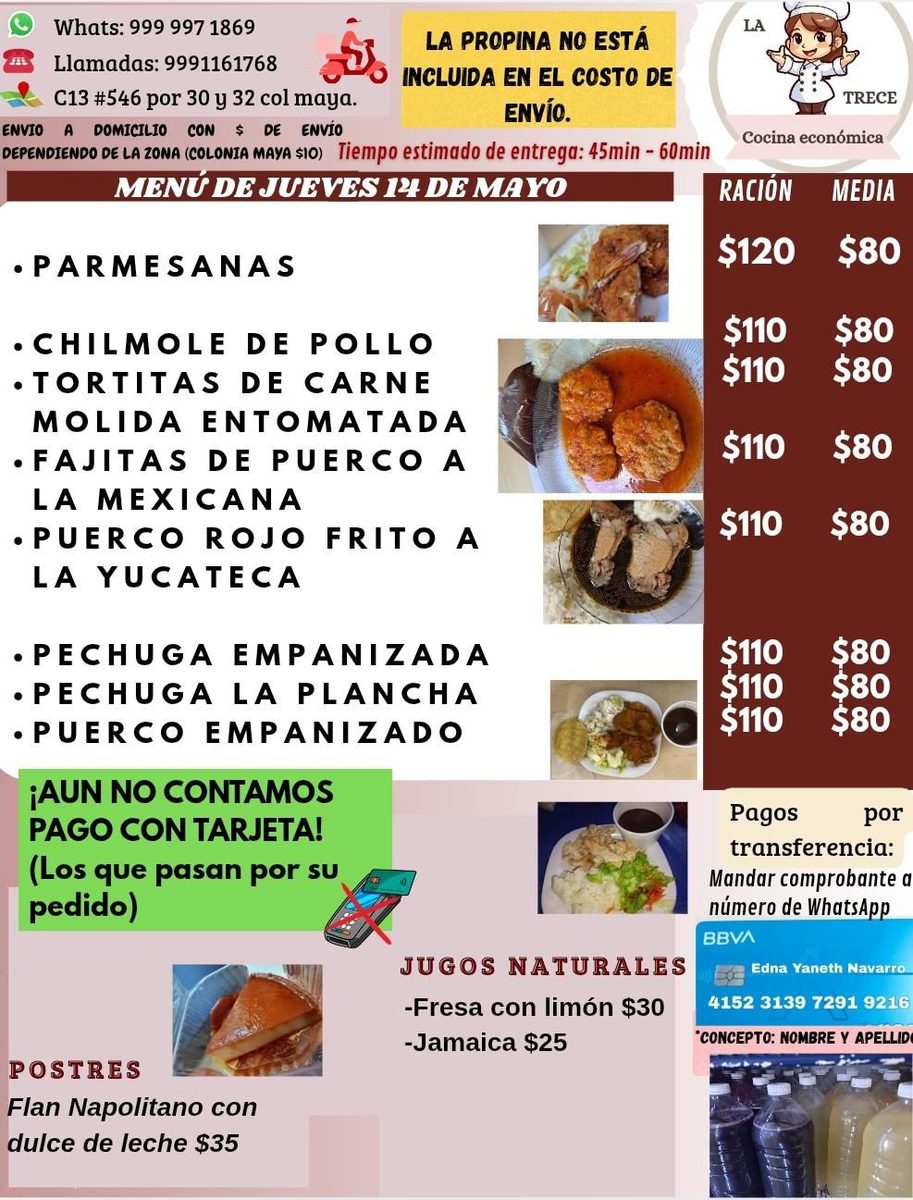 Almuerzos Caseros a Domicilio