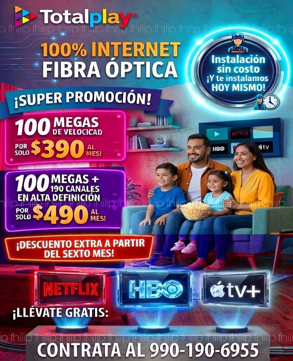 Totalplay - Internet — Díaz Ordaz
