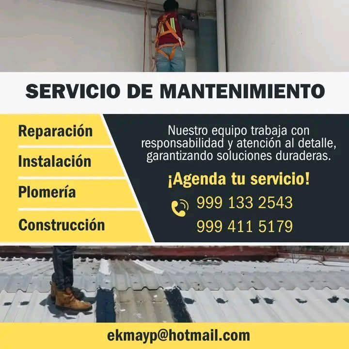 Mantenimiento y Construcción — Díaz Ordaz