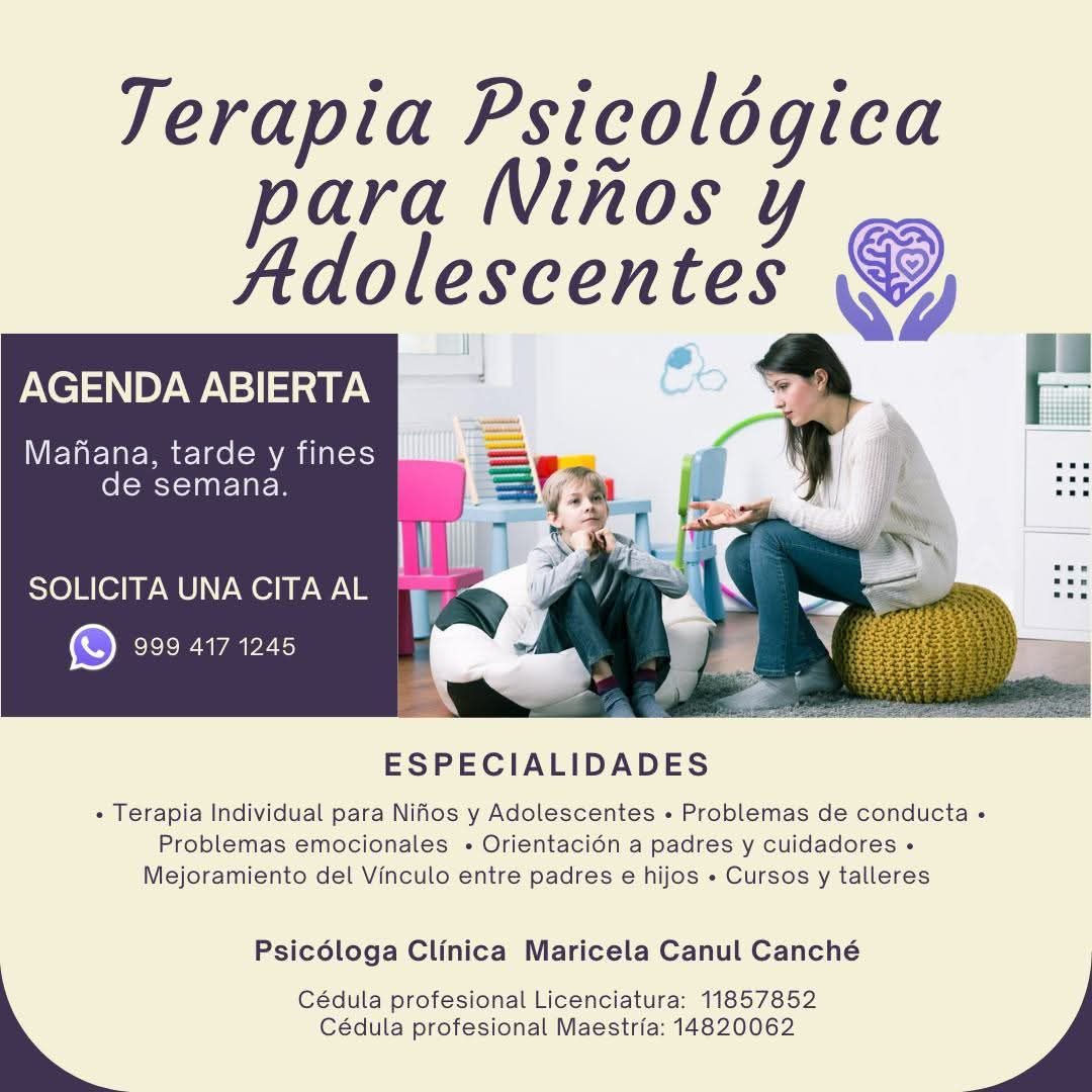 Psicóloga Maricela Canul — Díaz Ordaz