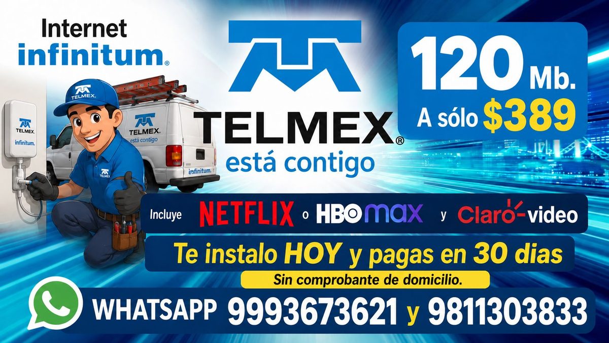 Internet Telmex Infinitum — Kanasín