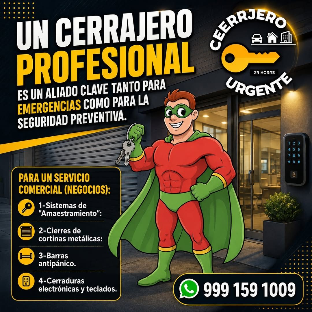 Cerrajero Urgente — Kanasín