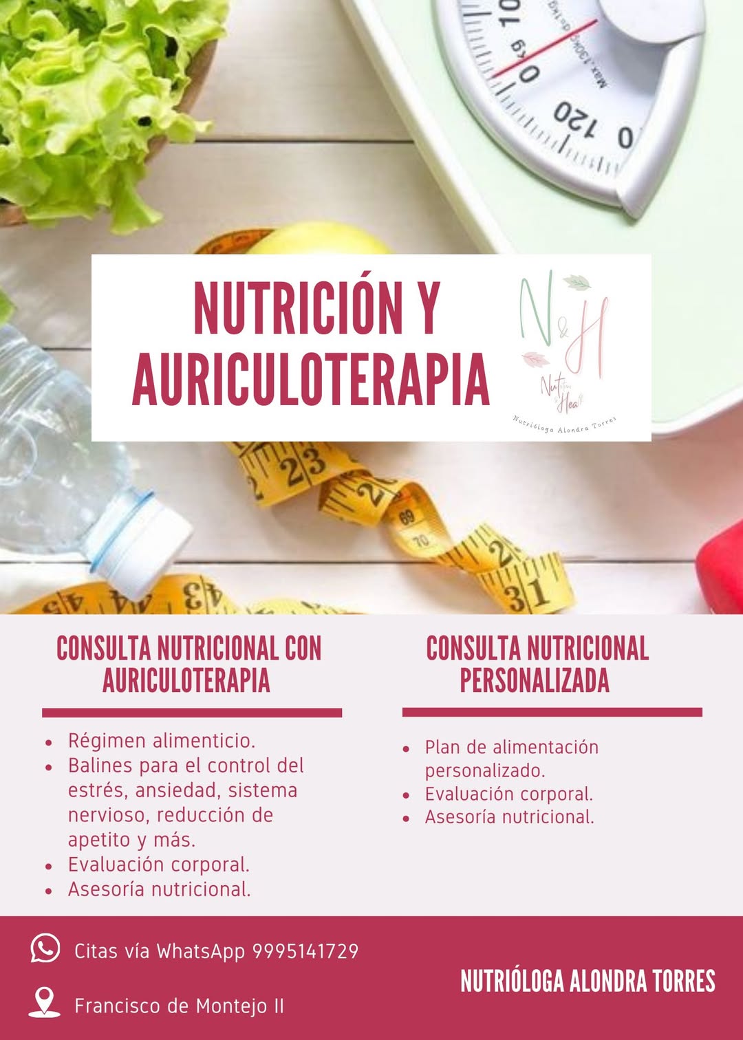 Nutrición y Auriculoterapia Personalizada con Alondra Torres