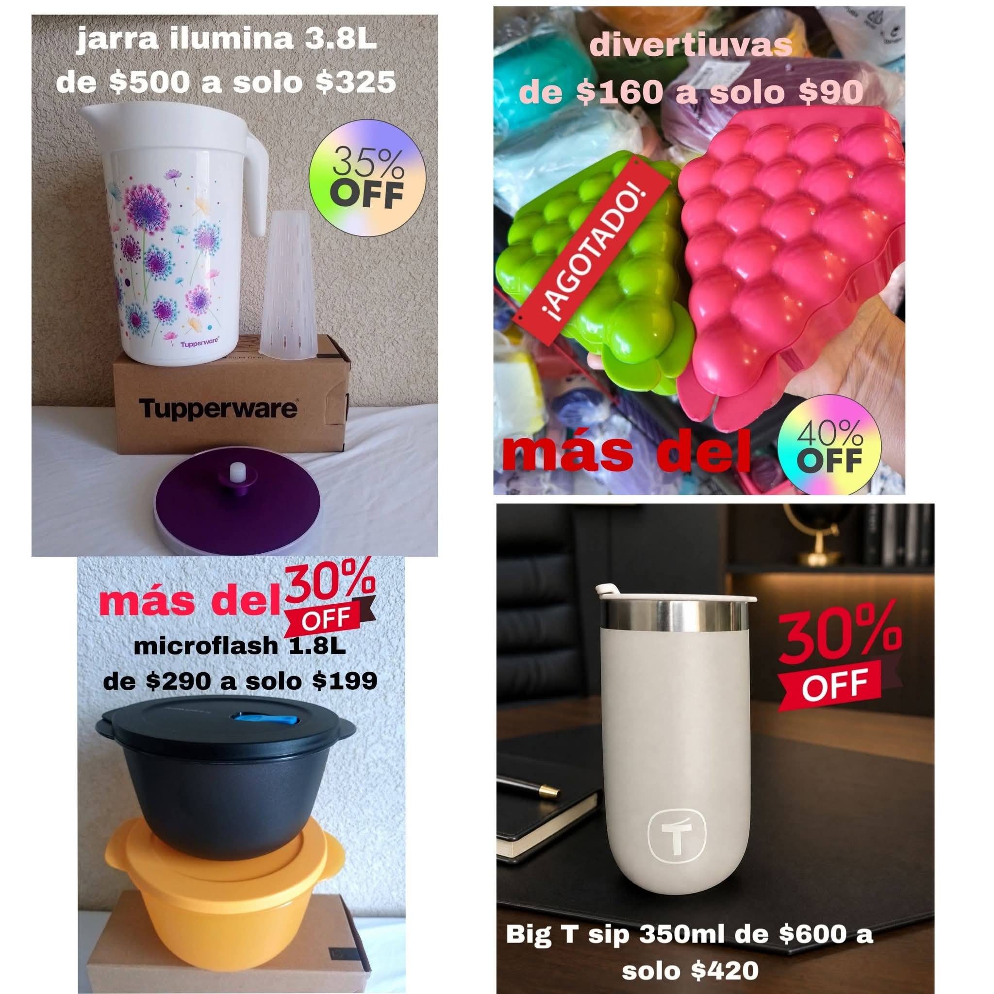 Ofertas y productos en TUPPERWARE con grandes descuentos en Yucatán