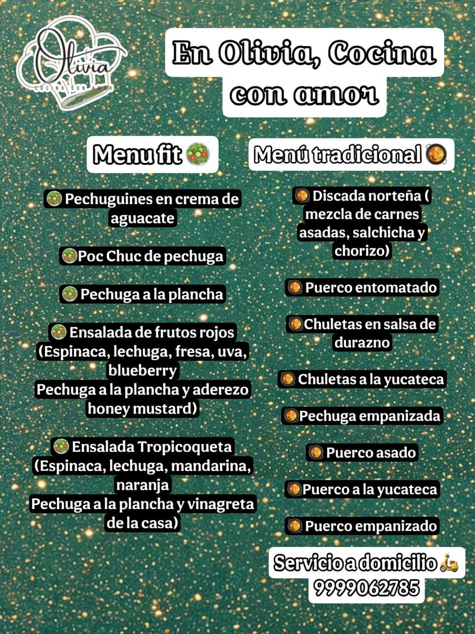 Olivia, Cocina con amor — Cholul