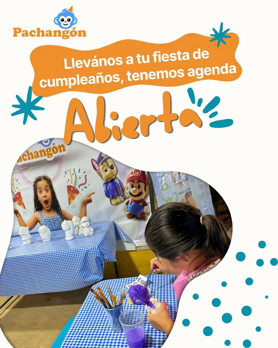 Pachangon, Decoración para Fiestas Infantiles