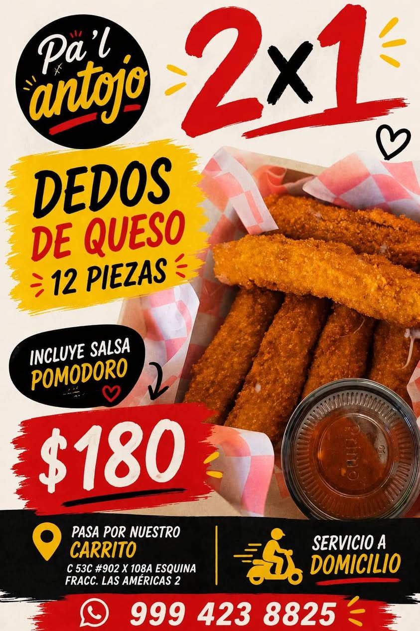 Pal Antojo: Mexican Food estilo Tex-Mex con Kemonitas y Hamburguesas