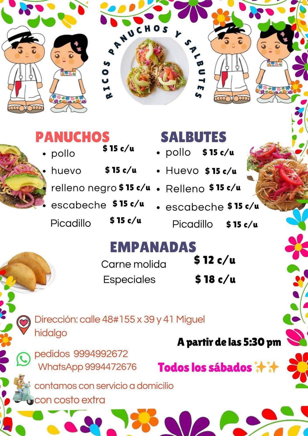 Panuchos, Salbutes y Empanadas Artesanales en Miguel Hidalgo