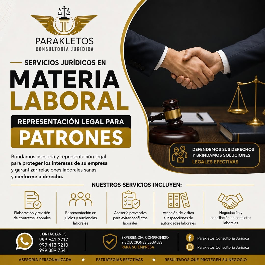 Parakletos Consultoría Jurídica: Asesoría y Representación Legal Laboral para Empresas
