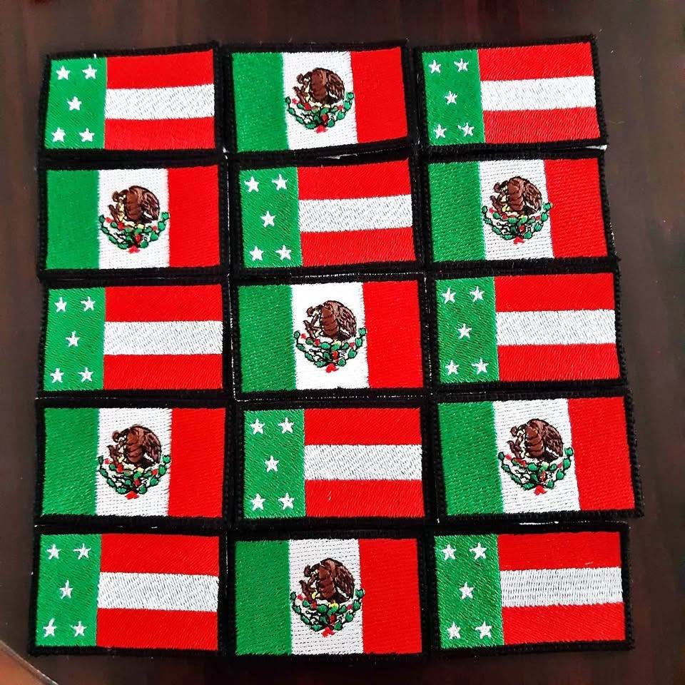 Parches Bordados de México y Yucatán
