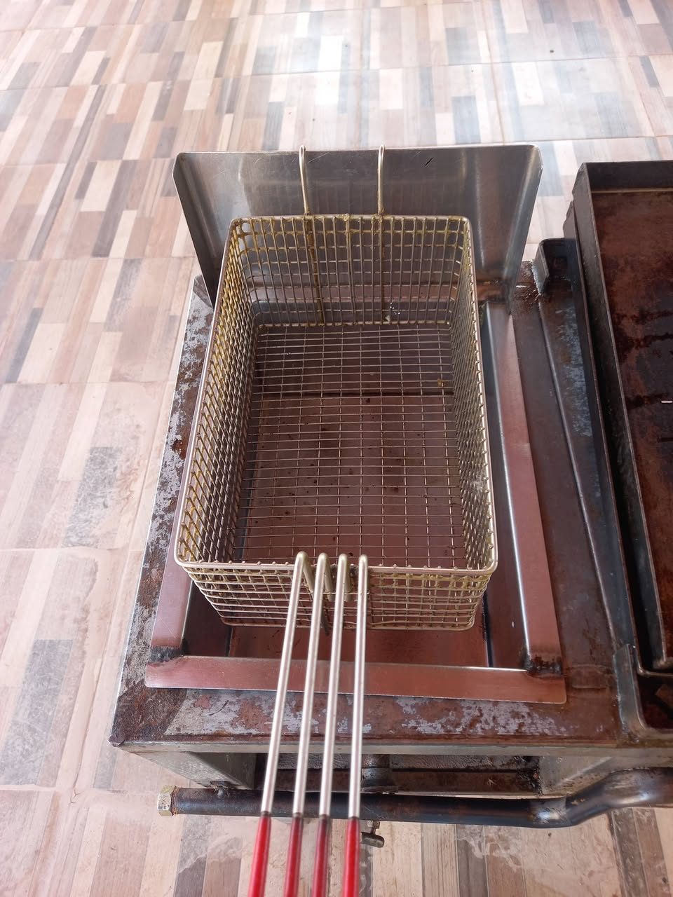 Parrilla comercial