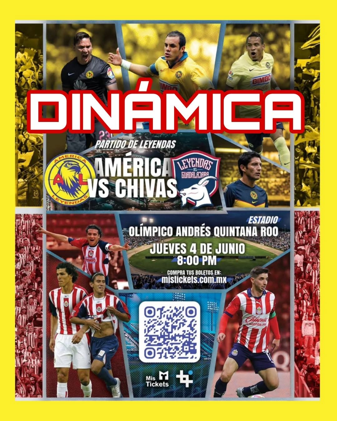Partido de Leyendas América vs Guadalajara