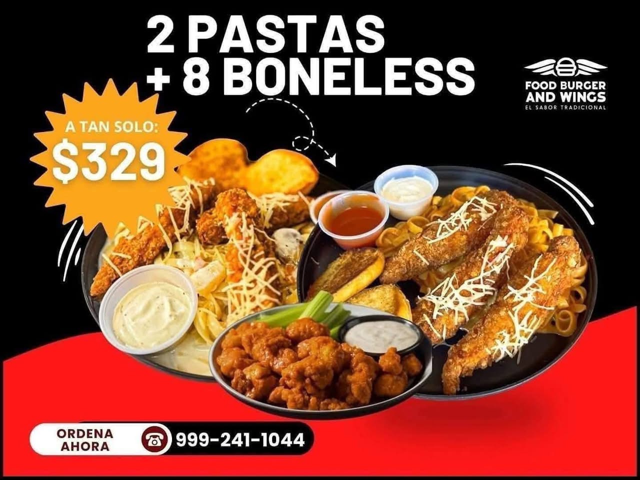 Pasta y Alitas Artesanales con Sabor Tradicional en Herradura 2