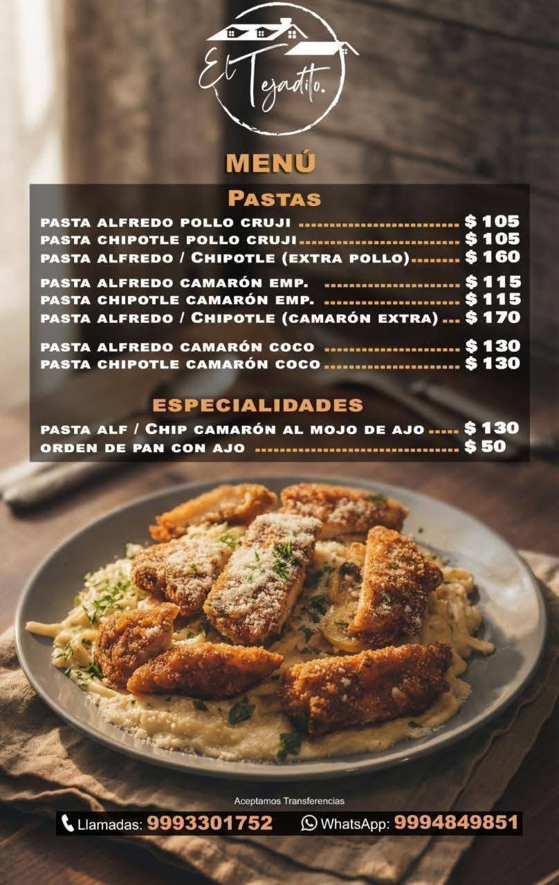 Pasta y Especialidades: Antojo Crujiente y Saboroso para Cerrar el Día