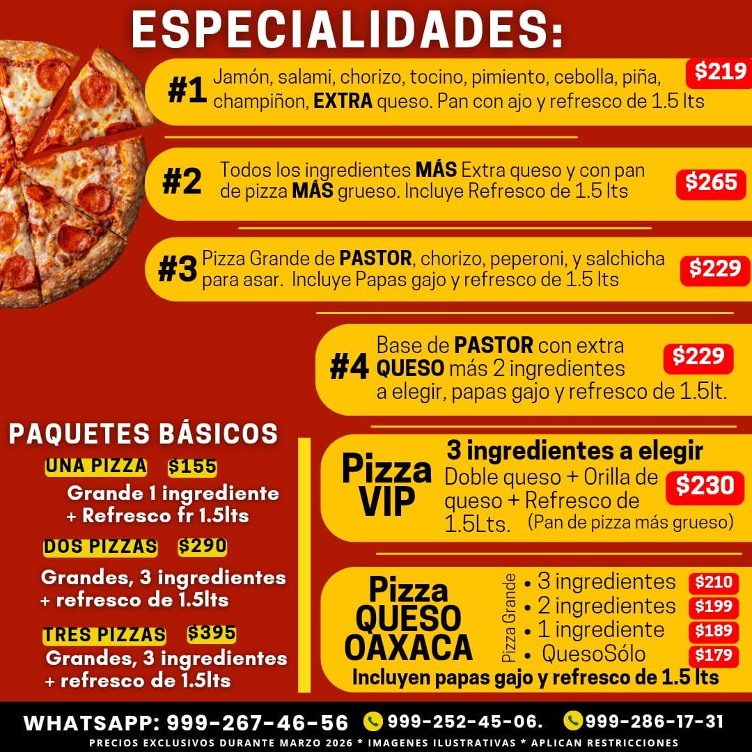 Pepitzza: Promo Exclusiva de Mayo con Pizza Grande Hawaiana y Peperoni