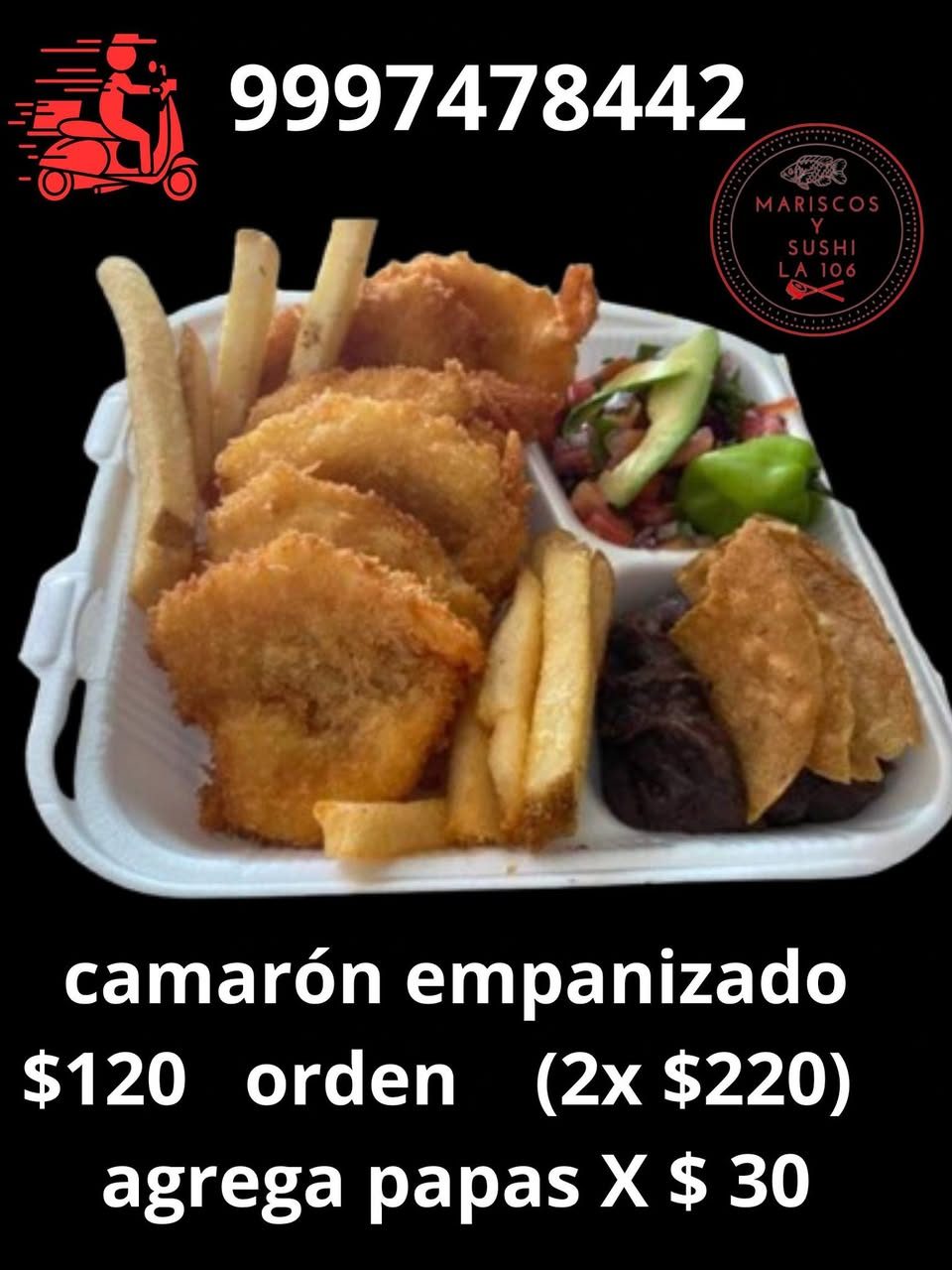 Pescados y Mariscos la 106
