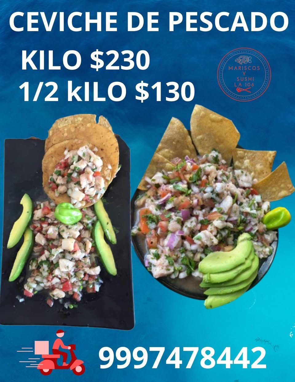 Pescados y Mariscos la 106