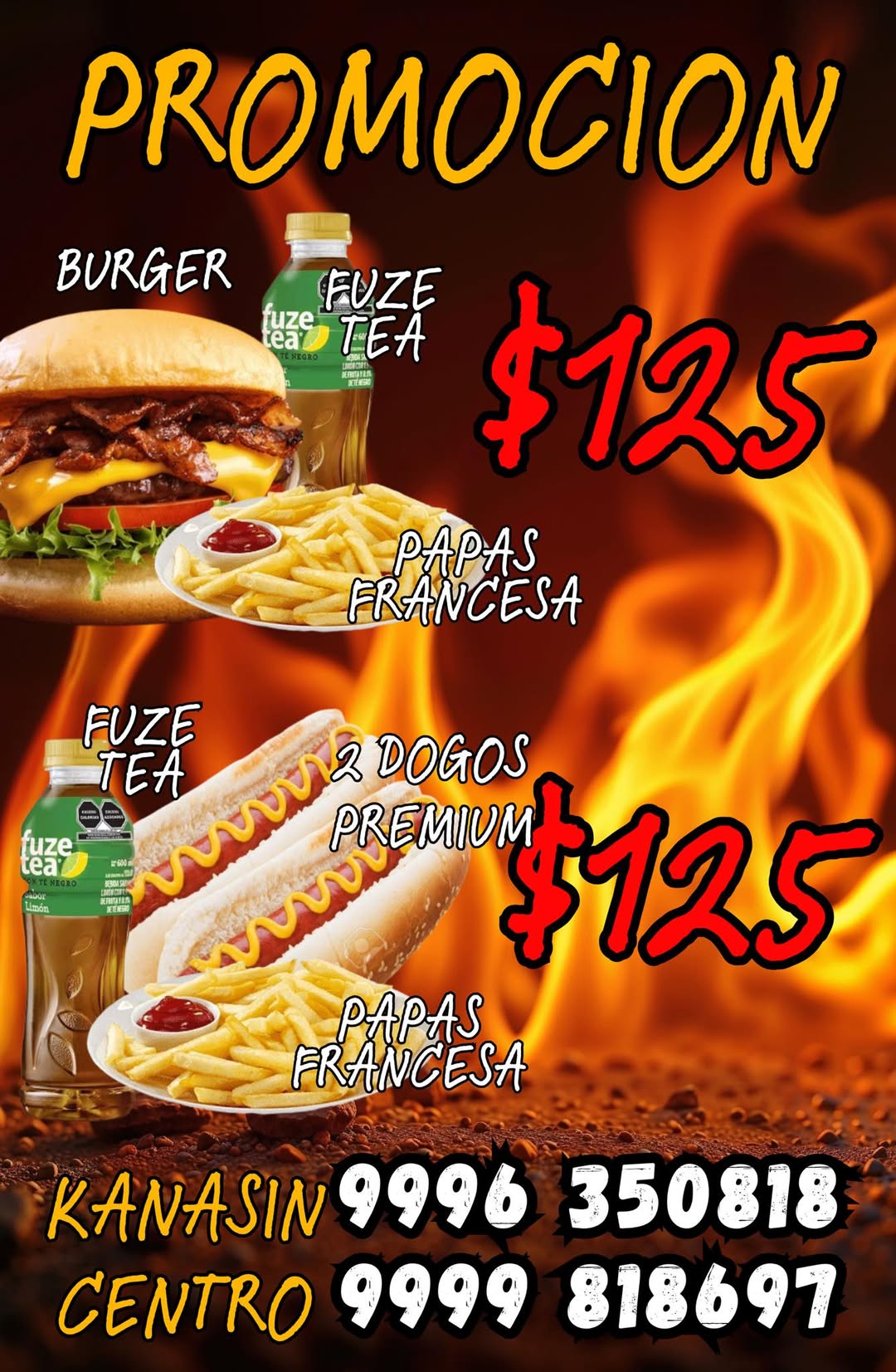 Pizza y Snacks en Kanasin