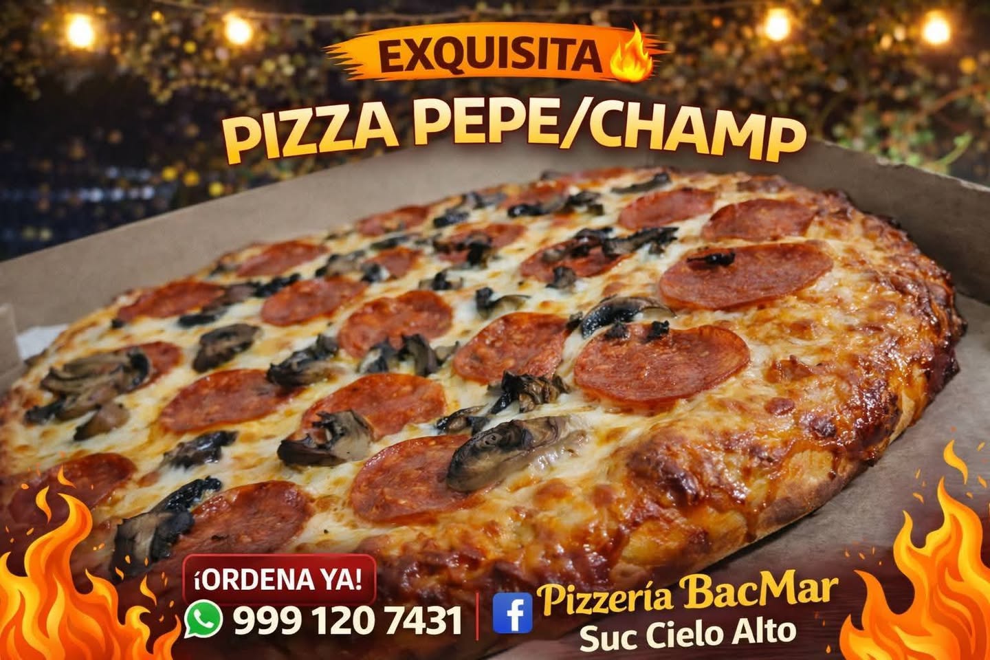 Pizzería BacMar Sucursal Cielo Alto