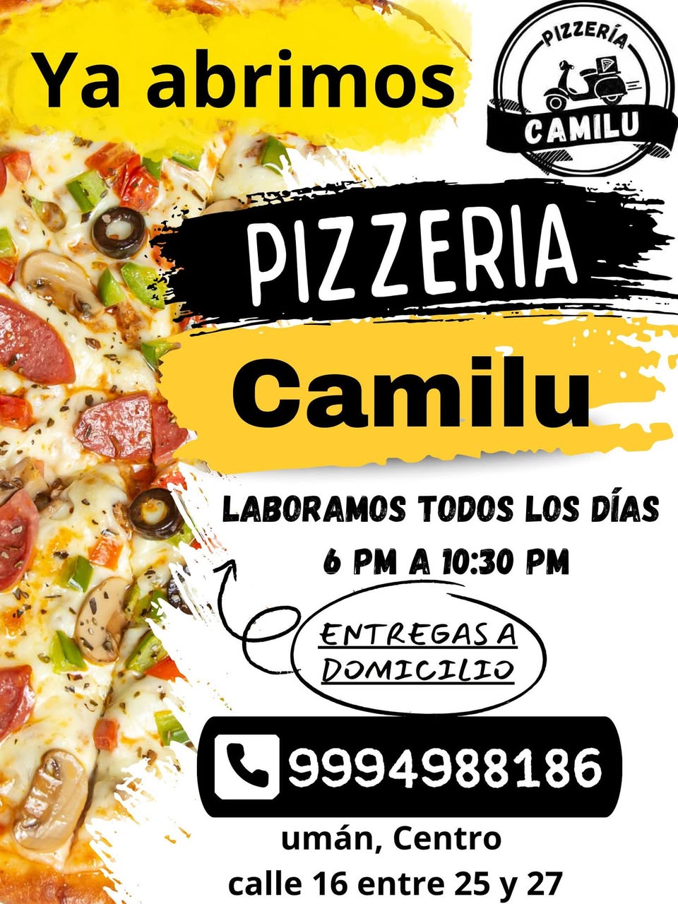 Pizzería Camilu: Especialidades en Pizzas con Ingredientes Frescos