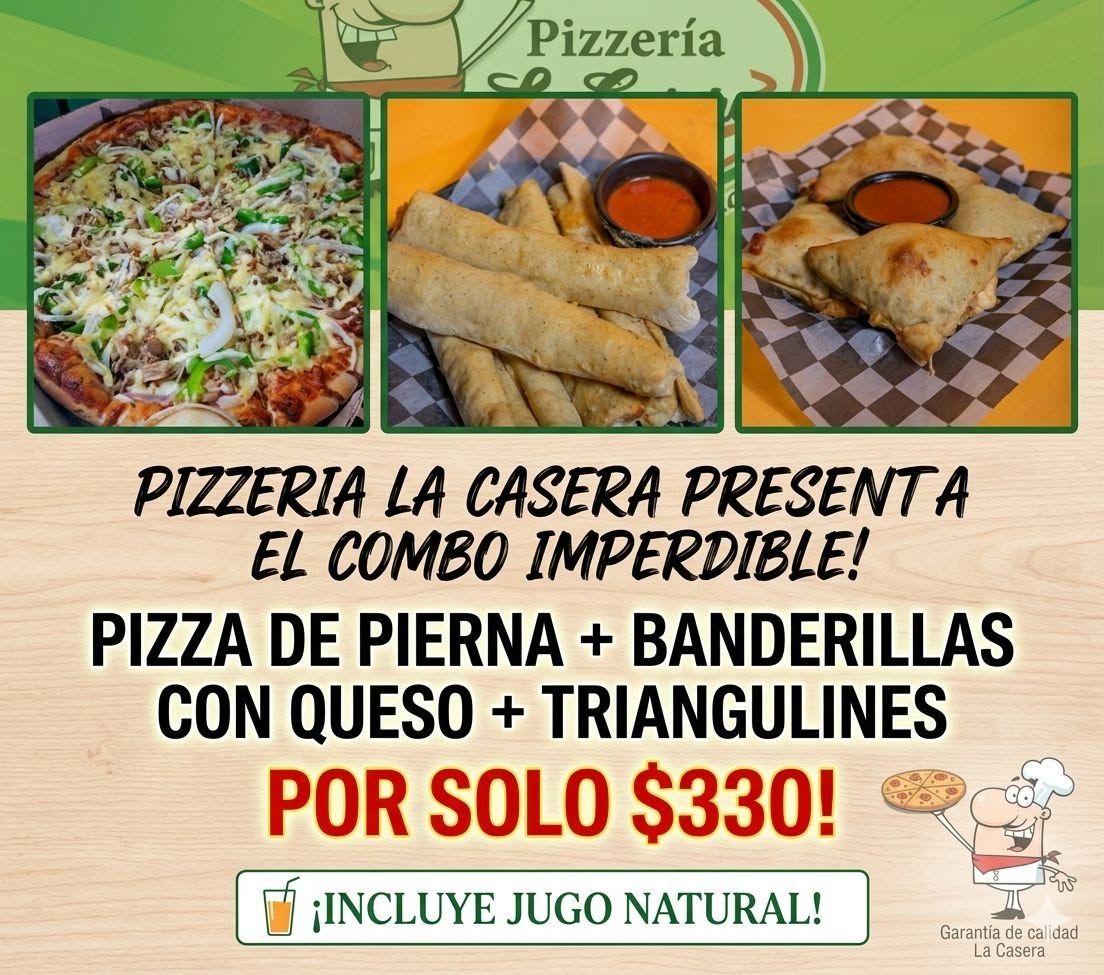 Pizzería La Casera Hecha A Mano