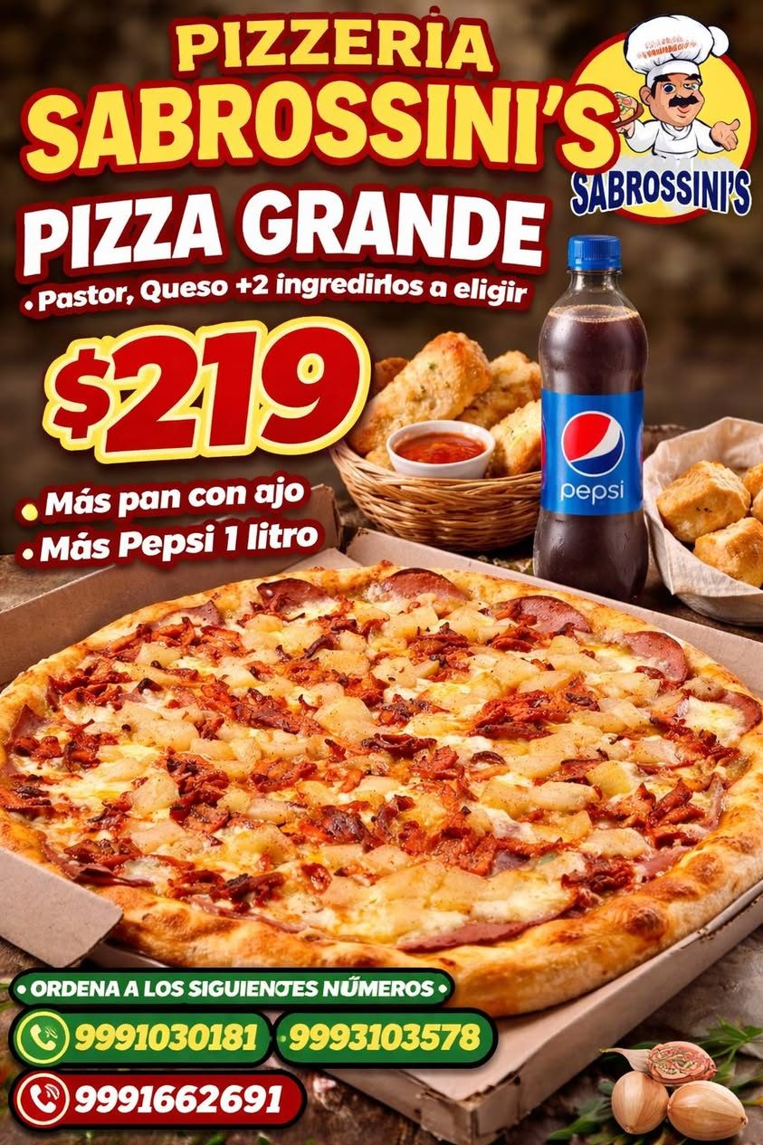 Pizzería Sabrossinis