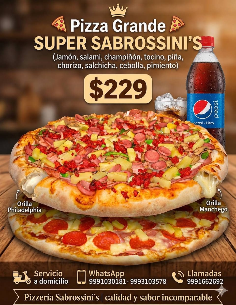 Pizzería Sabrossinis