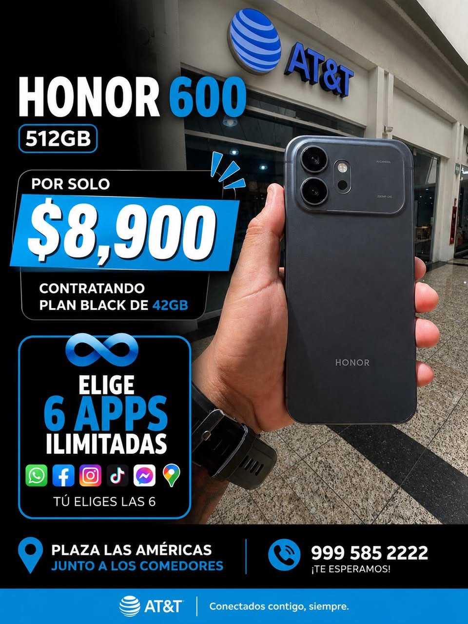 Plan AT&T Premium con iPhone 17