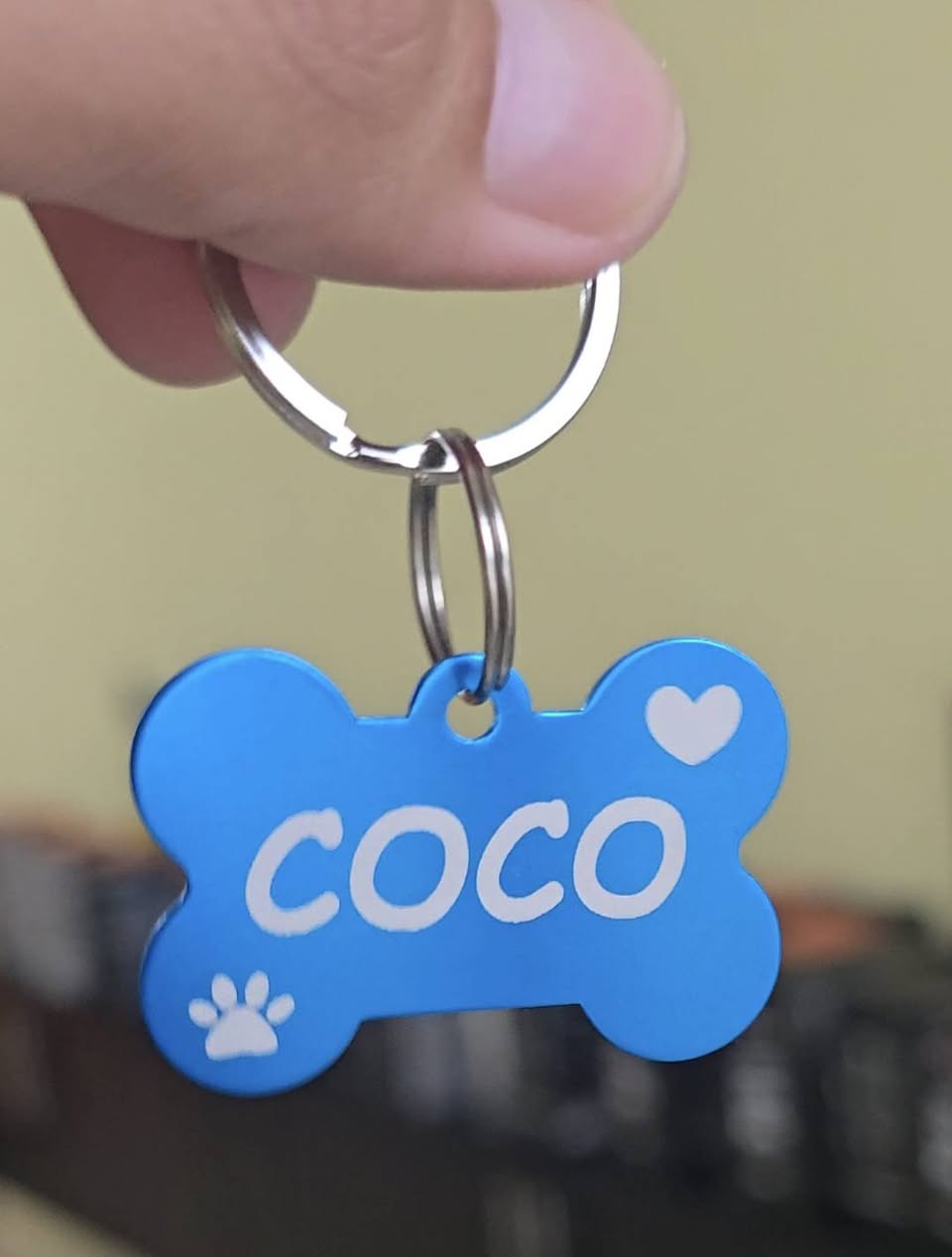 Plaquitas de Identificación Resistentes y Estilizadas para Mascotas