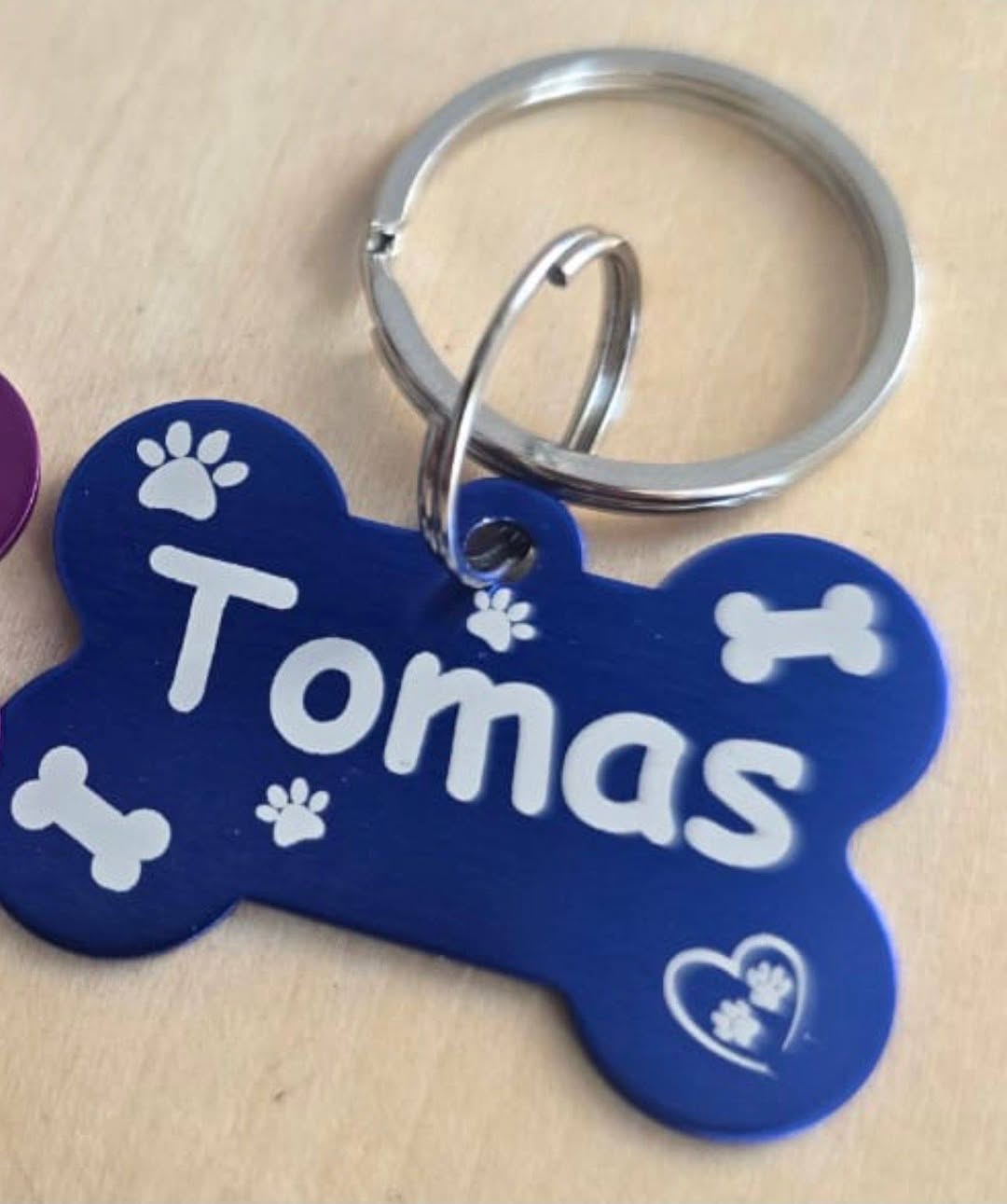 Plaquitas de Identificación Resistentes y Estilizadas para Mascotas