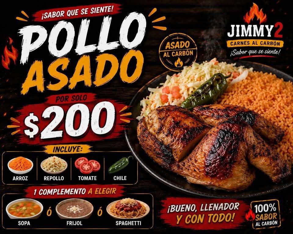 Pollos al carbón Jimmy2 — Canto
