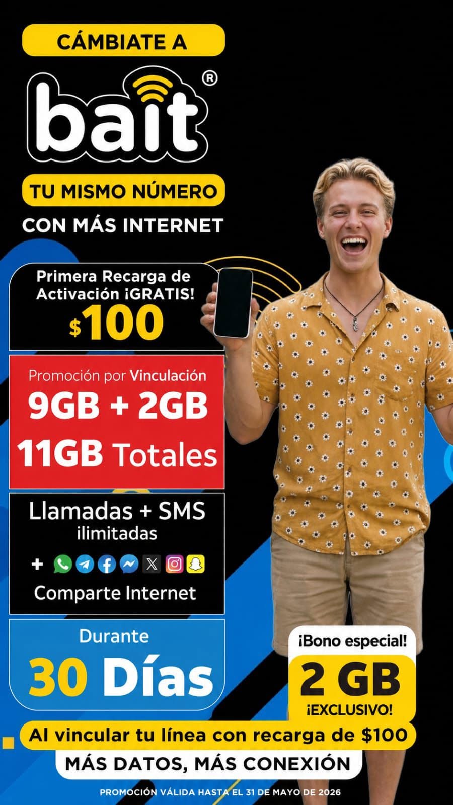Portabilidad a BAIT en Módulo Portales