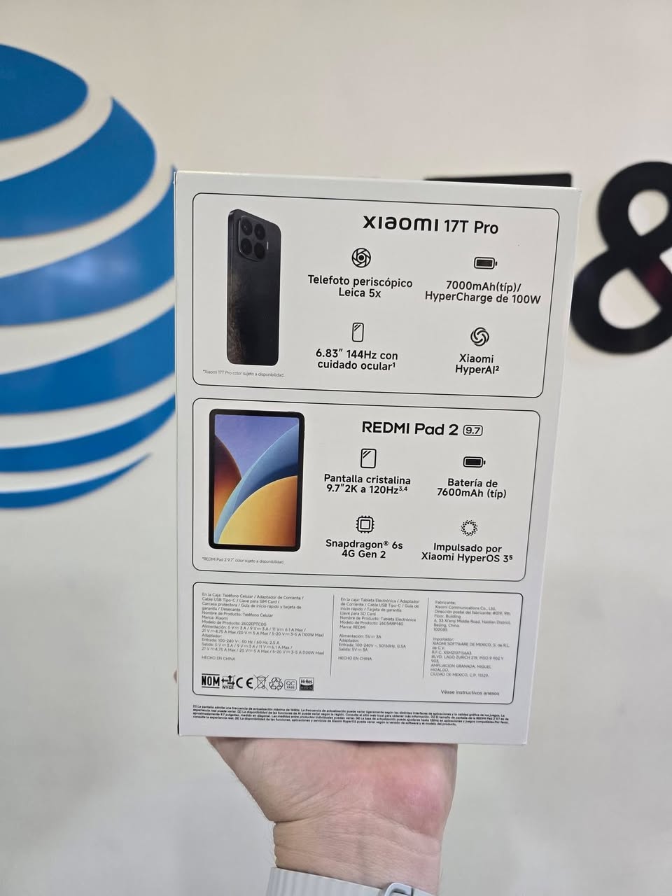 Promoción Xiaomi 17T Pro en AT&T