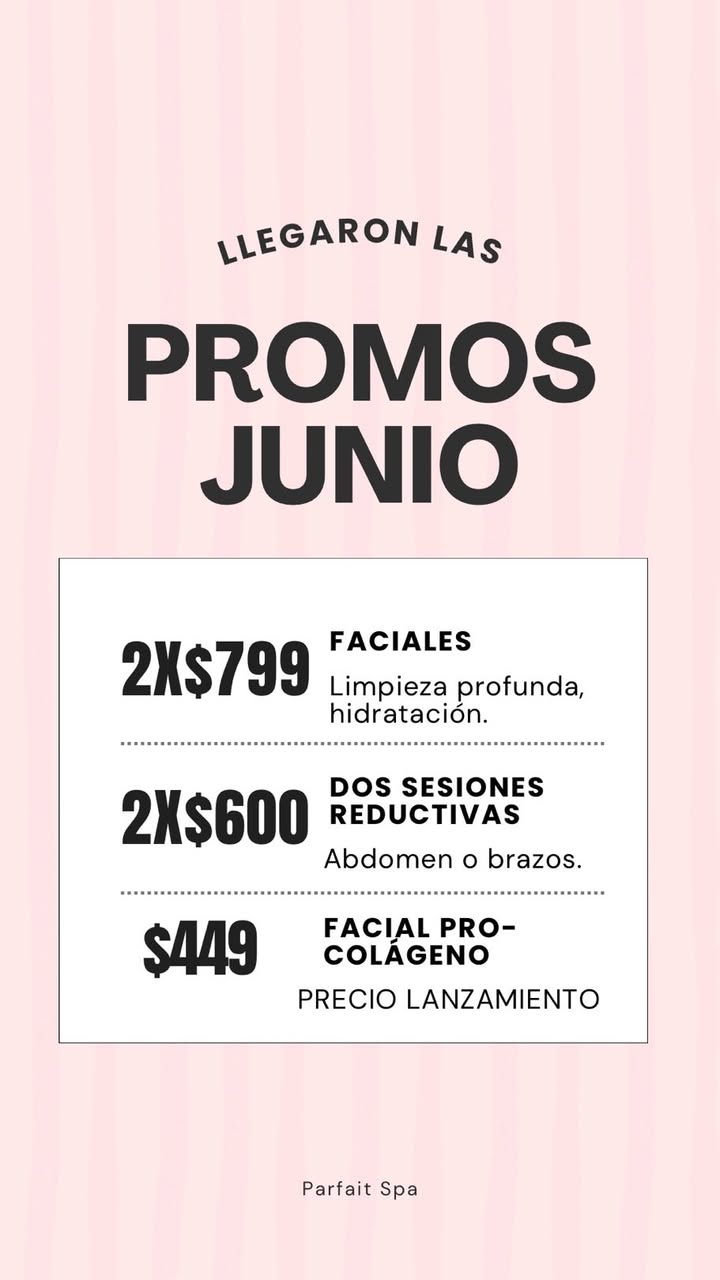 Promociones de Spa para Junio