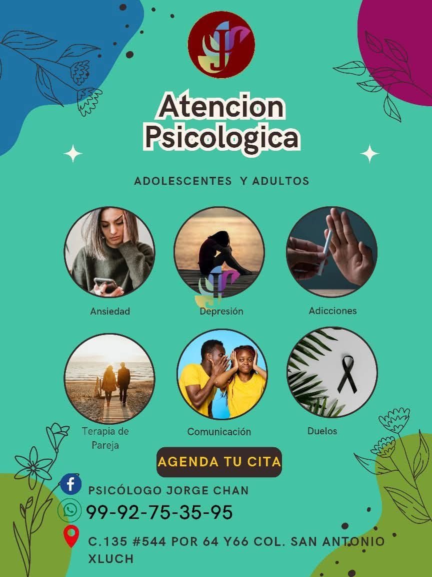 Psicólogo Jorge Chan — San José Tecoh