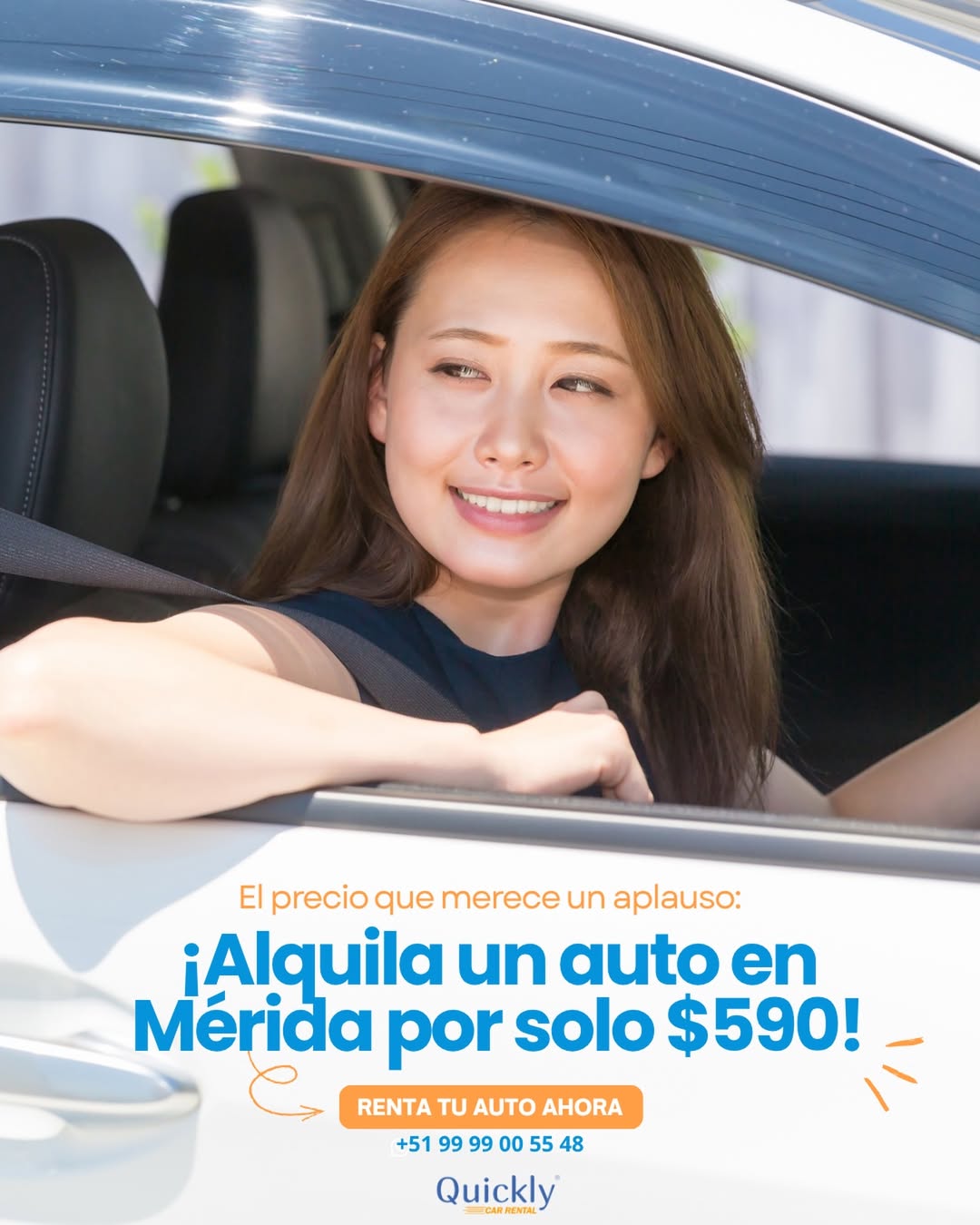 Quicklyrent: Alquiler de autos en Mérida por solo $590