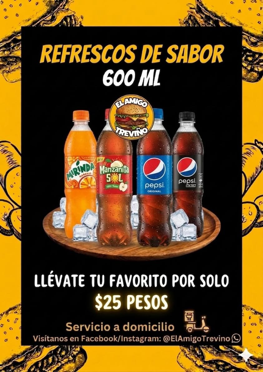 Refrescos de Sabor: Alámico, Revino, Aranda, Manzanila y Sol