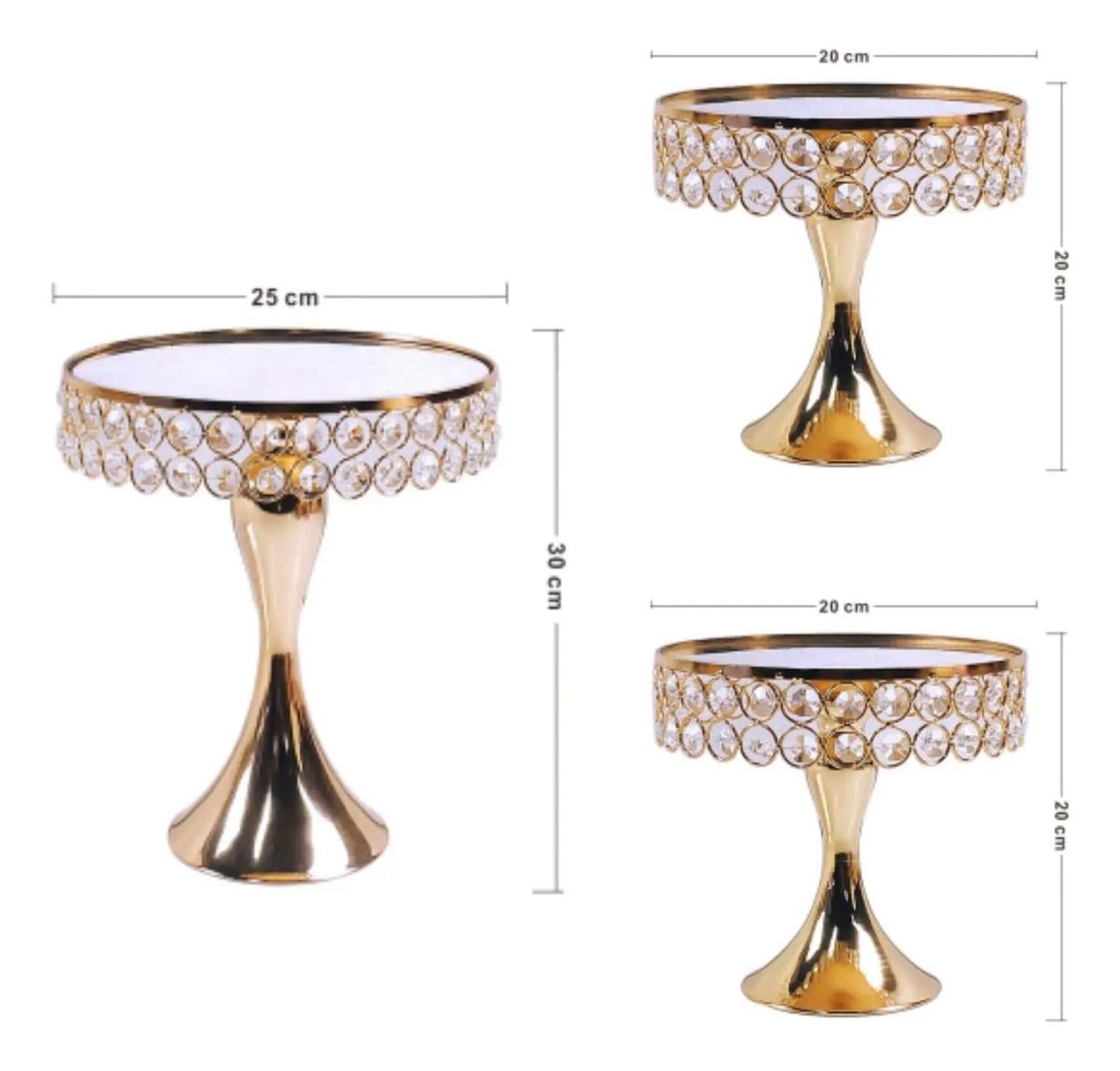 Renta de Bases y Soportes para Mesa de Postres
