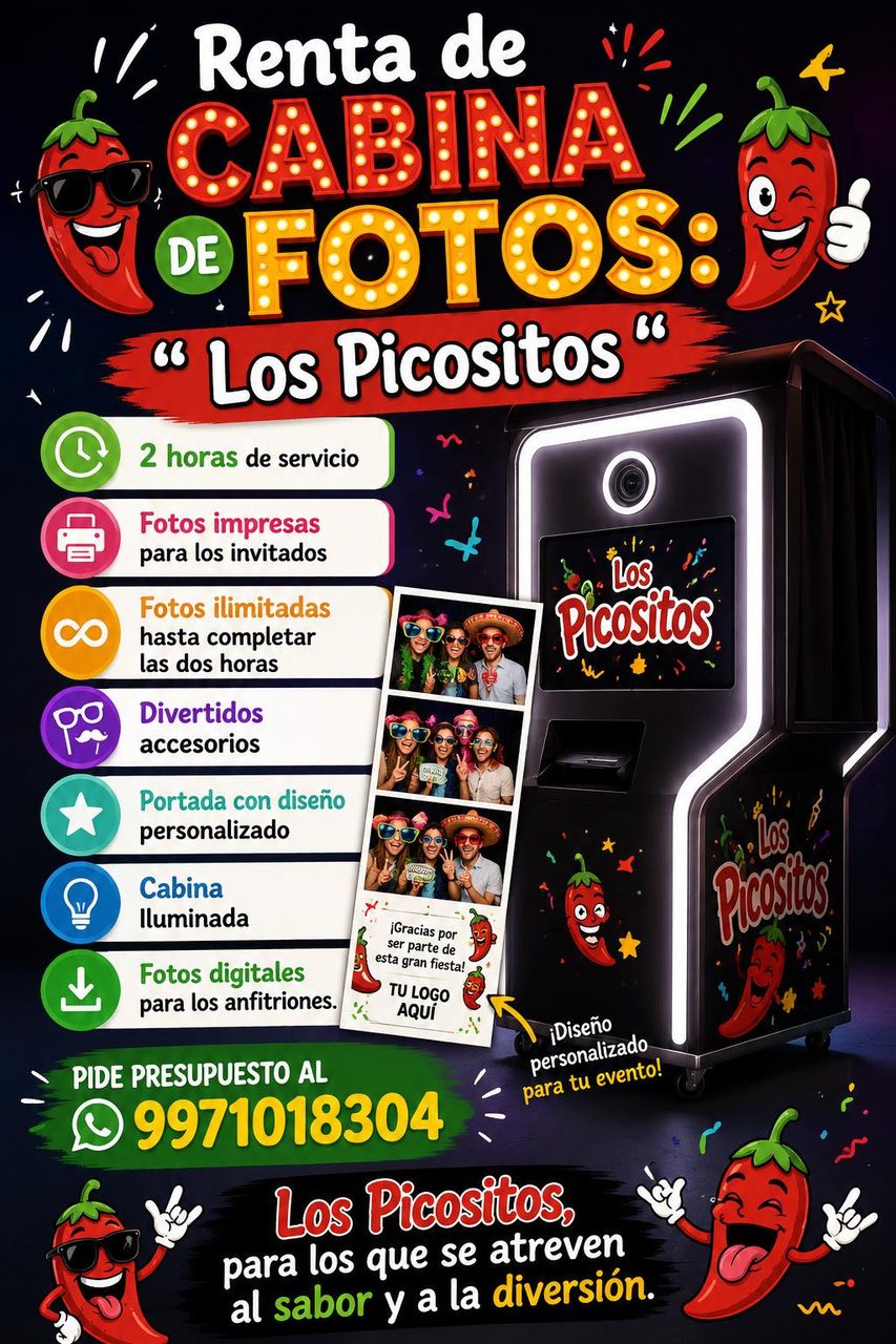 Renta de Cabina de Fotos Los Picositos