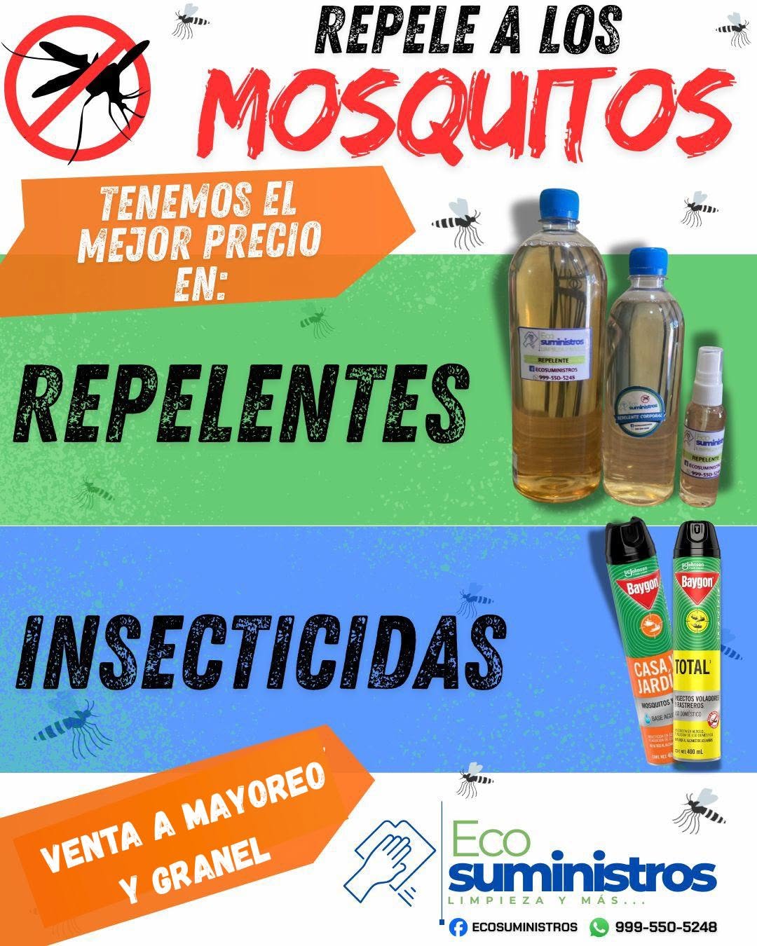 Repelentes e Insecticidas Ecosuministros